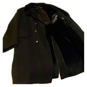 SAKS FIFTH AVENUE unisex winter overcoat.